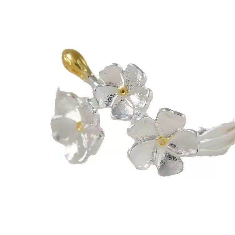 Three-dimensional Flower Jasmine Flower Ring