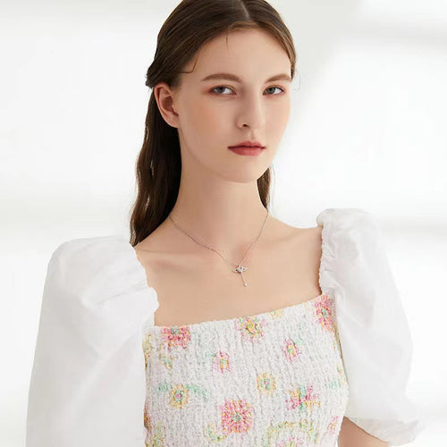 Angel Wing Heart Necklace